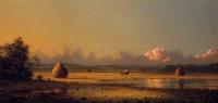 Heade, Martin Johnson - Hayfields, A Clear Day